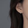 Butterfly Earrings Women's Light Luxury Niche Design Sense French Temperament Stud Earrings Summer Daily Commuter Earrings