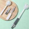 Water Bottle Cleaner Brush 5 In 1 Silicone Detachable Scrubber Long Handle Milk Bottle Kettle Wineglass Brushes Kitchen Tool