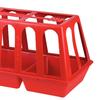 Poultry Chicken feed Trough Feeder Drinker Food Dispenser Convenient Durable 56cmx28cm