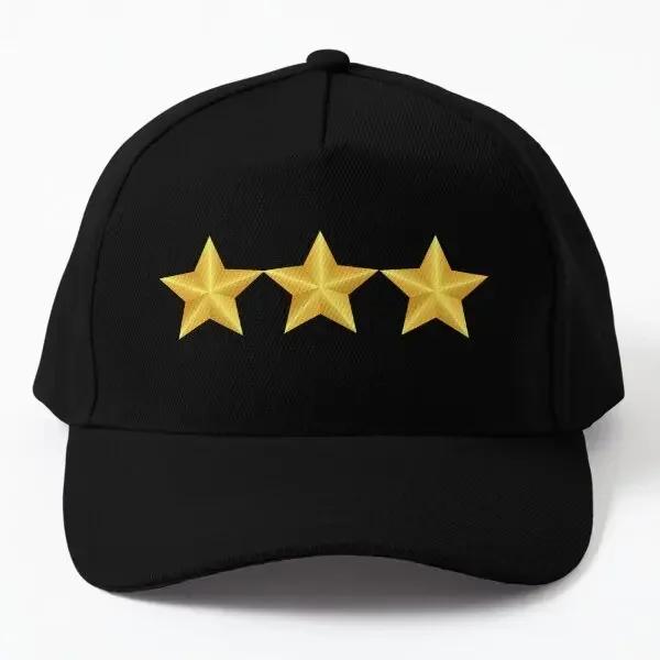 

3 Stars Baseball Cap Hat Boys Unisexs Summer Solid Color Unisex Printed Black Fish Hip Hop Bonnet Outdoor Snapback Sport Casquette Black