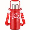 Desilang 1L Stainless Steel Tea Infuser Thermos Bottle