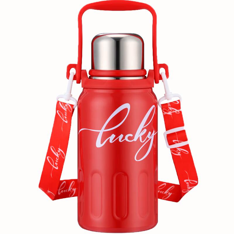 Desilang 1L Stainless Steel Tea Infuser Thermos Bottle
