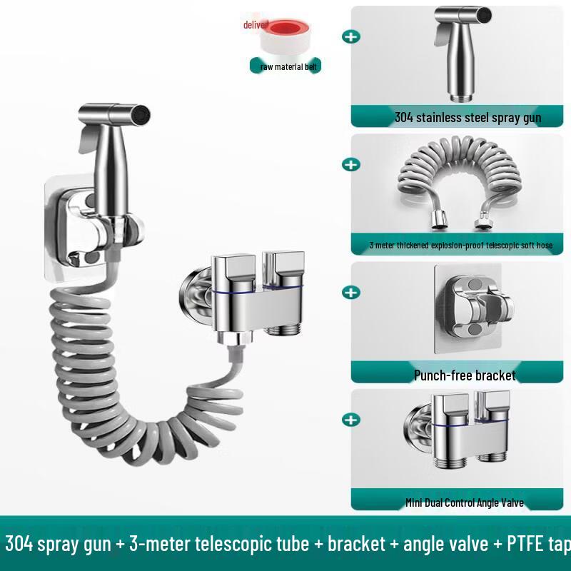 Yipan Stainless Steel Bidet Sprayer Kit