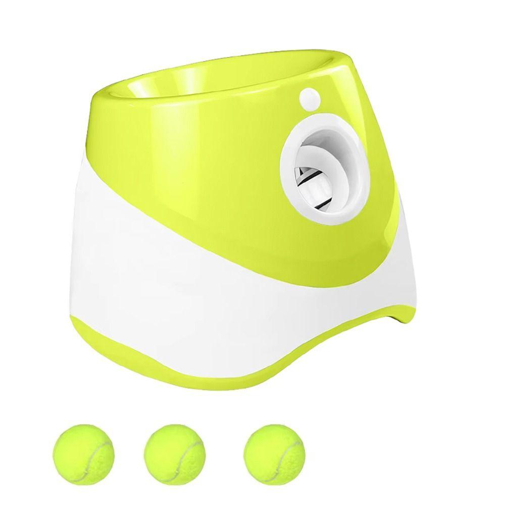 Automatic Dog Ball Launcher Creative Ball Throw Device Dog Elastic Ball Toys  Indoor/Outdoor