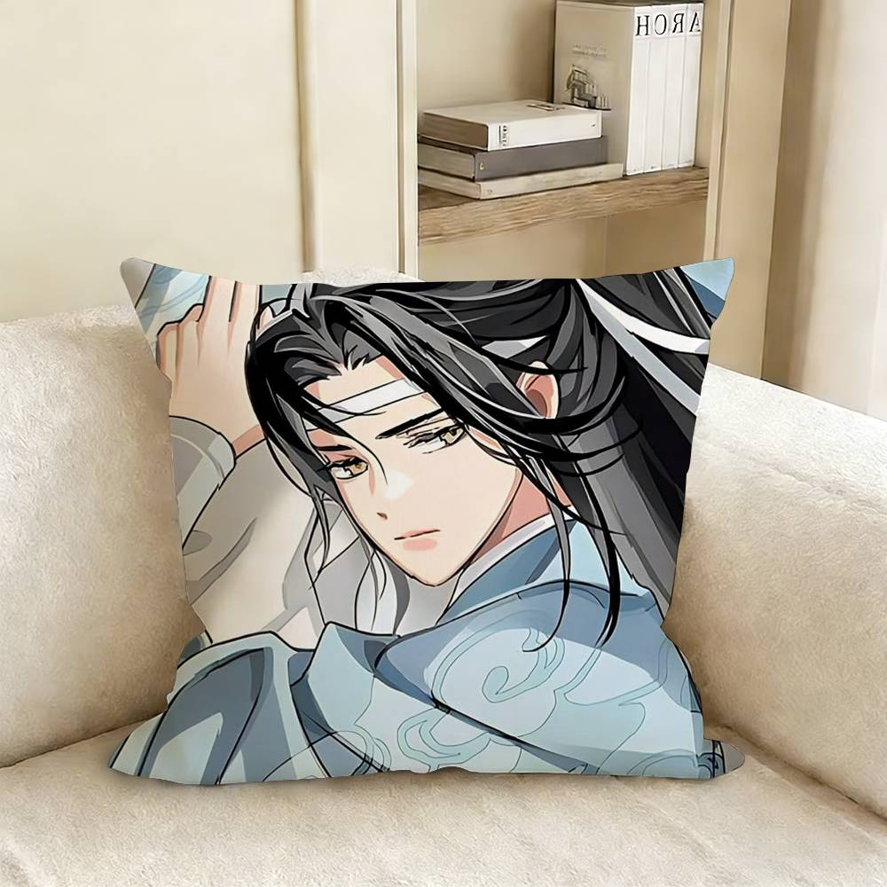 The Founder of Diabolism Mo Dao Zu Shi Pillow Cover Sofa Cushion Cover Home Room Decoration Children Gift