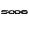 Auto 3D Metall Heckklappe Buchstaben Wort Logo Plakette Emblem Aufkleber Für Peugeot 2008 3008 4008 5008 2021 2022 2023 Zubehör