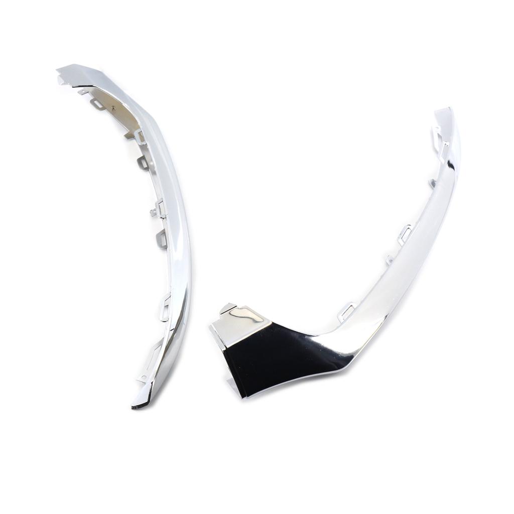 Left Right Side Car Front Bumper Chrome Trim Molding 2058851374 2058851474 For Mercedes W205 C300 C350 C200 2014 2015 2016 2017