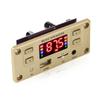 2x50W 100W Amplifier Bluetooth-compatible MP3 Decoder Board 12V DIY MP3 Player Car Radio Module TF USB Microphone Record