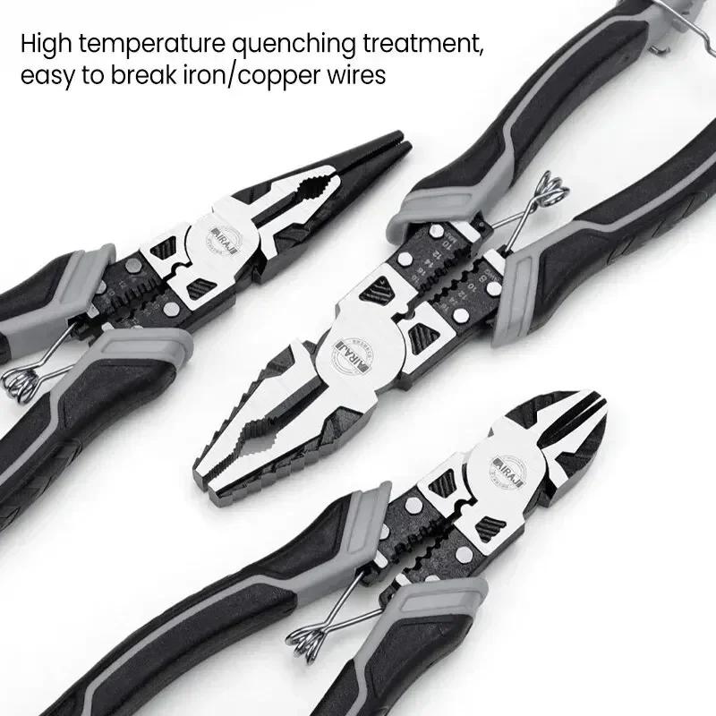 Multifunktionale Universal-Diagonalzange Hardware-Drahtschneider Professioneller Elektriker Rutschfest Langlebig Reparaturwerkzeuge