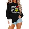 Sweaters For Women  R-neck Striped Cute Color Block Fall Winter Knitted Pullover Tops