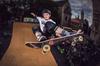 TSG Skate/BMX Helmet, Injected Color (Injected Black, S/M, Action Sports)