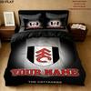 Custom Fulham Bedding Quilt Set Quilt Cover Pillowcase Home Decoration Birthday Gift (1 * duvet cover + 2 * pillowcase, without core)