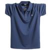 Zomer heren poloshirt met korte mouwen Merkkleding Puur katoen Heren Business Casual poloshirt M-6XL