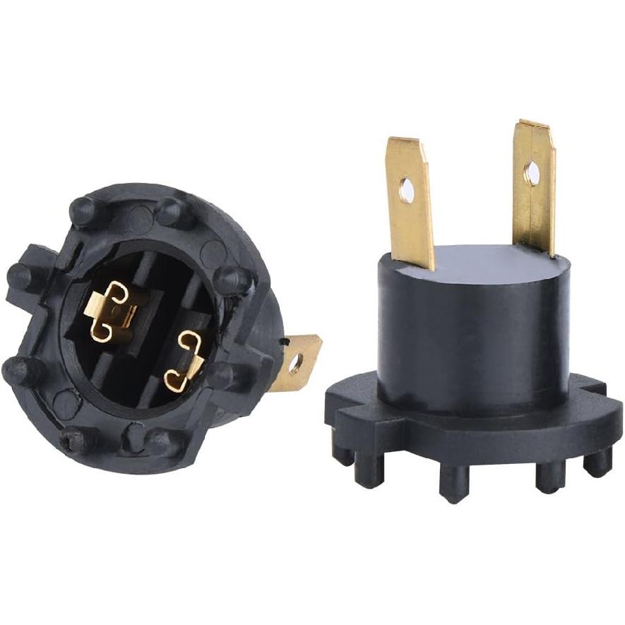 2 pcs Headlight Socket Bulb Holder B28V510A3 for 3/5 /323, ER6-F 2012/2015, SL1000 2001/2005