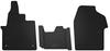Rubber Mats, Front Row, For: Opel Vivaro C Van (from 2019 To -)