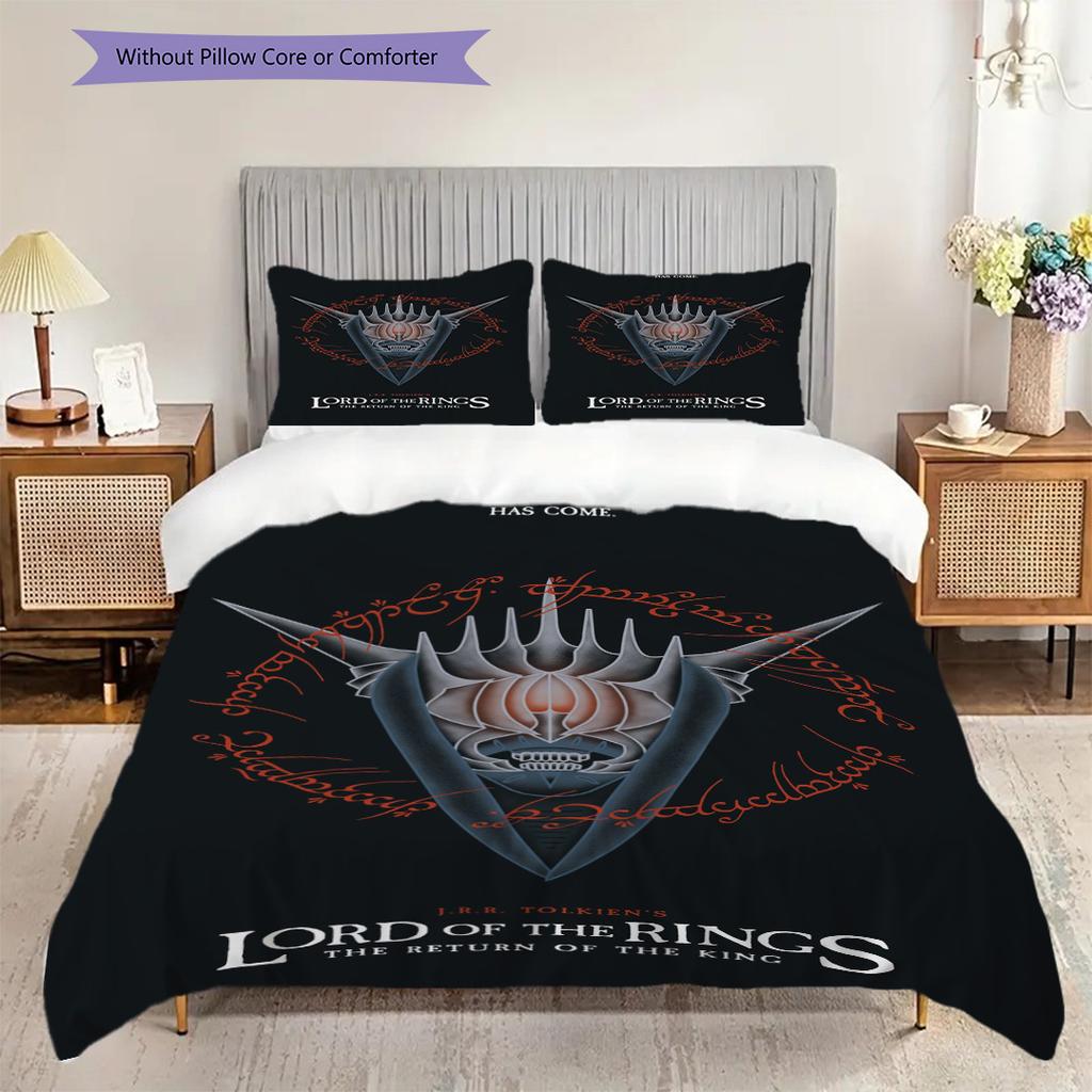 Hobbit Annual Threepiece Set 1 Duvet Cover 2 Pillowcase Without Core Christmas Birthday Gift Soft And Comfortable Duvet Cover And Pillowcase