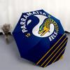 Parramatta Eels, Rugby League Apertura e Chiusura Automatica, Struttura a 8 Costole Ombrello Portatile, Adatto per Uomini e Donne in Tutte le Stagioni P