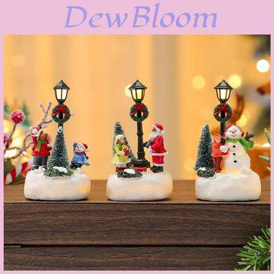 Christmas Resin Ornament With Led Lights For Holiday Decor And Gift Giving