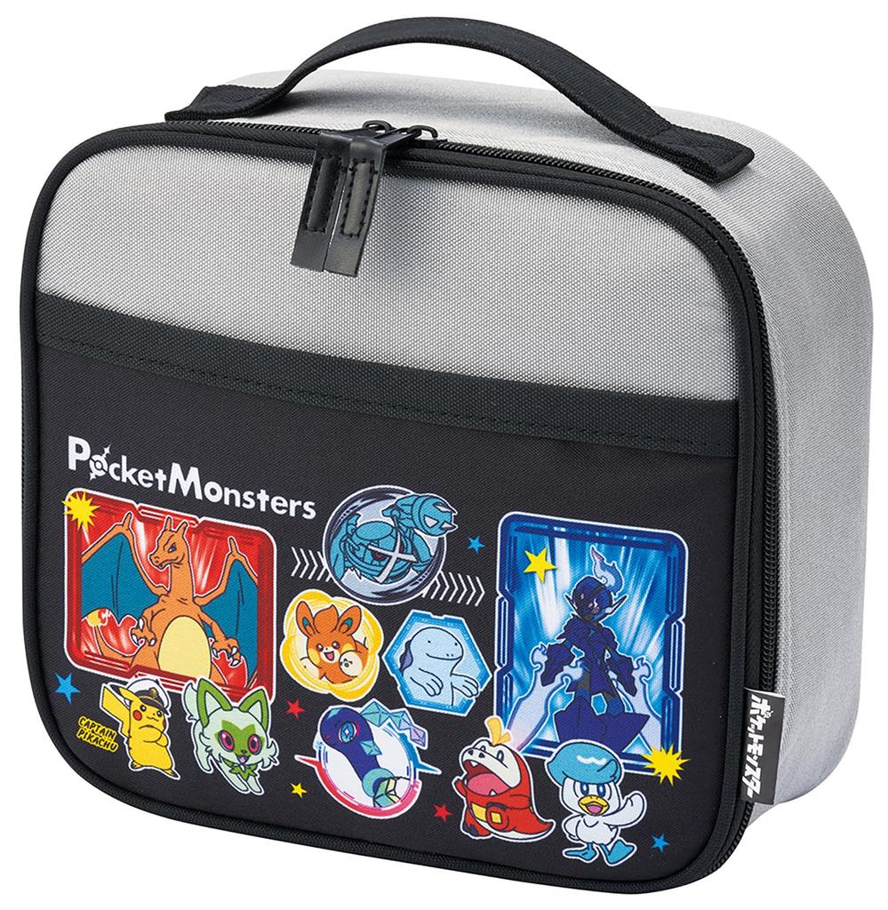 Skater Lunch Bag for Carries a Bento Box and Water Bottle Made in Pokemon KB34 3.4L Kids, Together, Japan, 24, Boys,