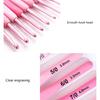9Pcs Aluminum Crochet Hook with Soft Ergonomic Handle 2.0mm-6mm Includes Case And Knitting Accessories For Beginner