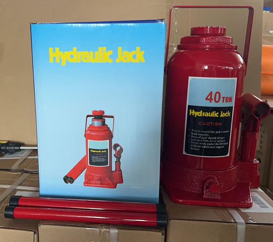 Vertical Hydraulic Car Jack with Labor-Saving Wrench (5-10 Ton Capacity)