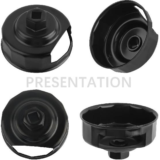 OFBAND 76mm Motorcycle Oil Filter Wrench,Heavy Duty 14 Slots Oil Filter Removal Tool with 3/8" Drive,Professional Installation & Removal Oil Filter