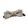 Korean Style Plaid Bow Banana Clip for Women - High Ponytail Claw Clip Hair Accessory