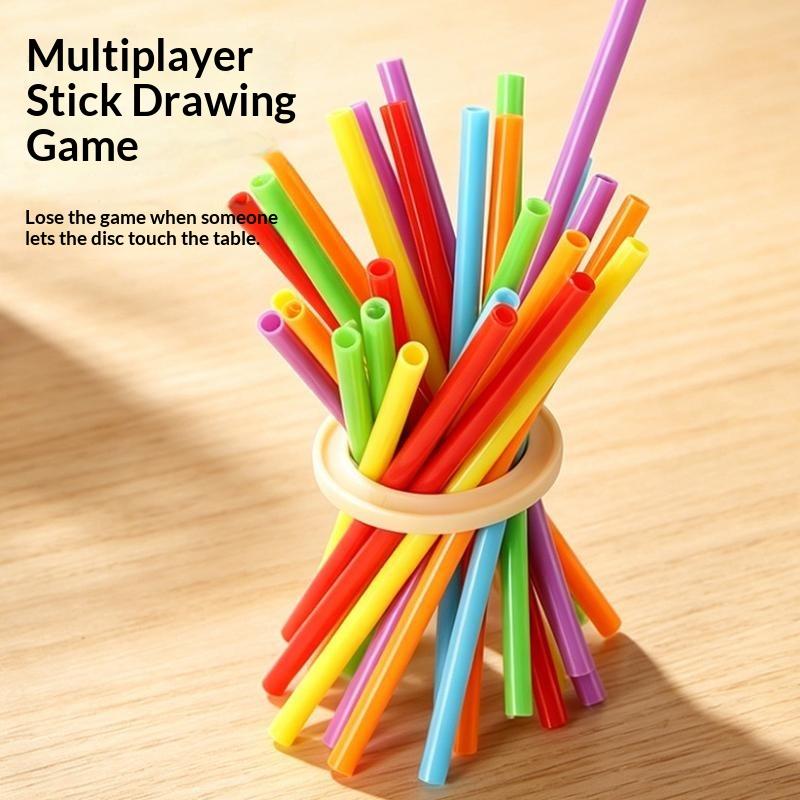 Parent Child Interactive Wooden Stick Children'S Two Person Battle Spatial Thinking Training Puzzle Toy 1 Set