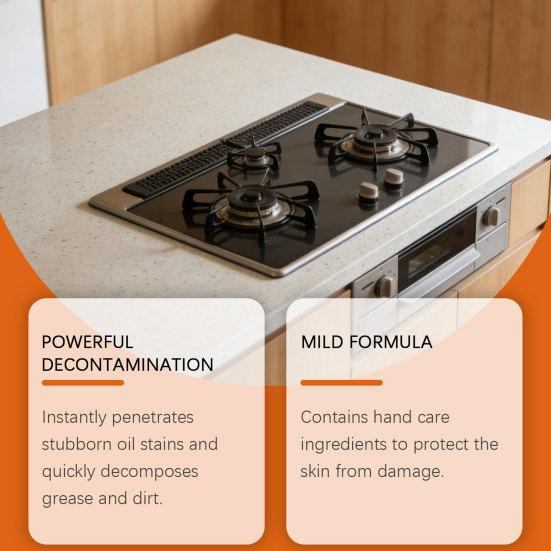 Deep Cleaning Polishing Paste, Multi-Purpose Coconut Oil Based Solid Paste for Stainless Steel Copper Furniture Kitchen Surfaces Natural Fragrance