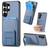 Kickstand Card Slots Phone Case Cover for Galaxy A57/A37/A07/A17/A56, for Samsung S26/S25 Plus Wallet Shockproof Case