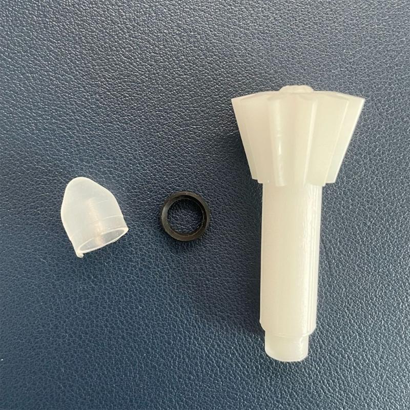 3 pièces d'engrenages en plastique pour un fonctionnement stable dans les tâches de hachage de viande Réduction des taux de défaillance grâce à l'amélioration de la répartition de la charge