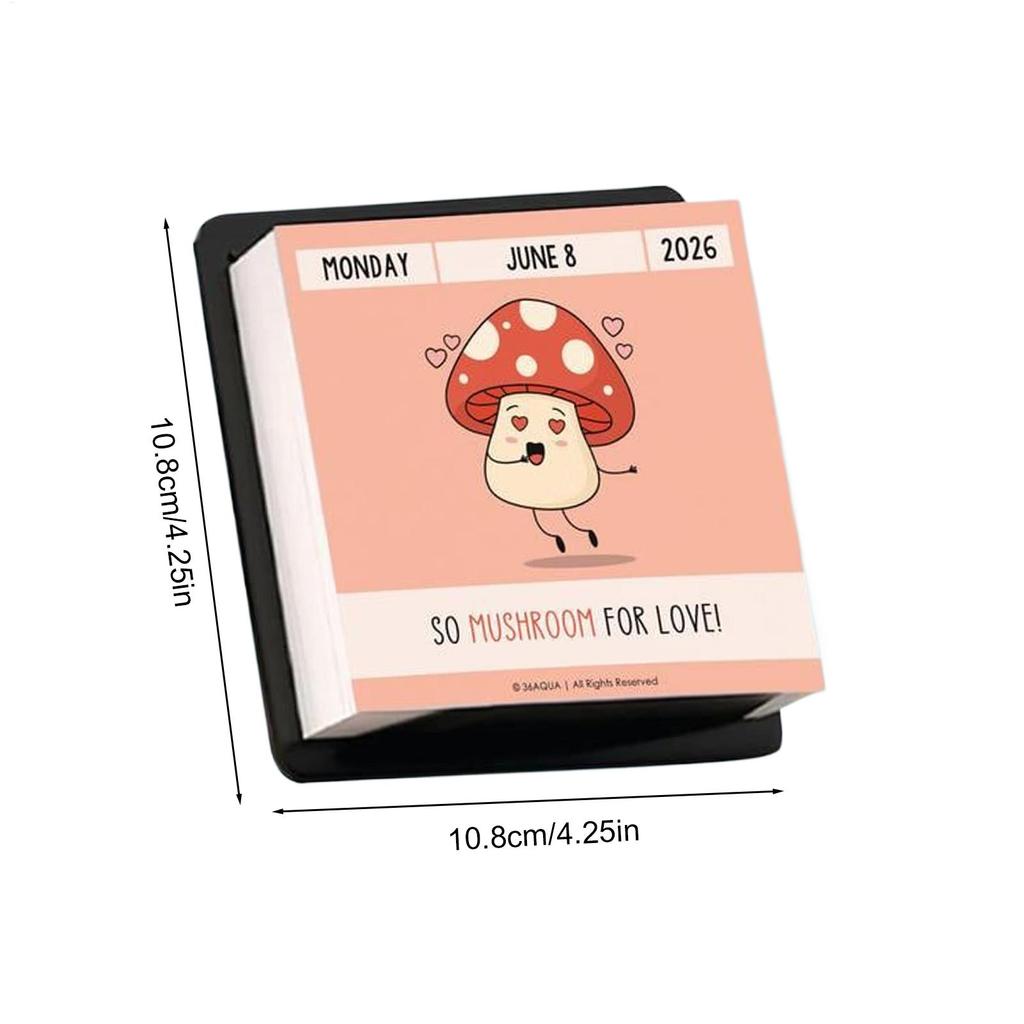 Perpetual Motivationskalender 2026 Inspirierende tägliche Zitate Desktop-Dekoration für Büro Heimdekoration, Geschenk für Frauen Männer