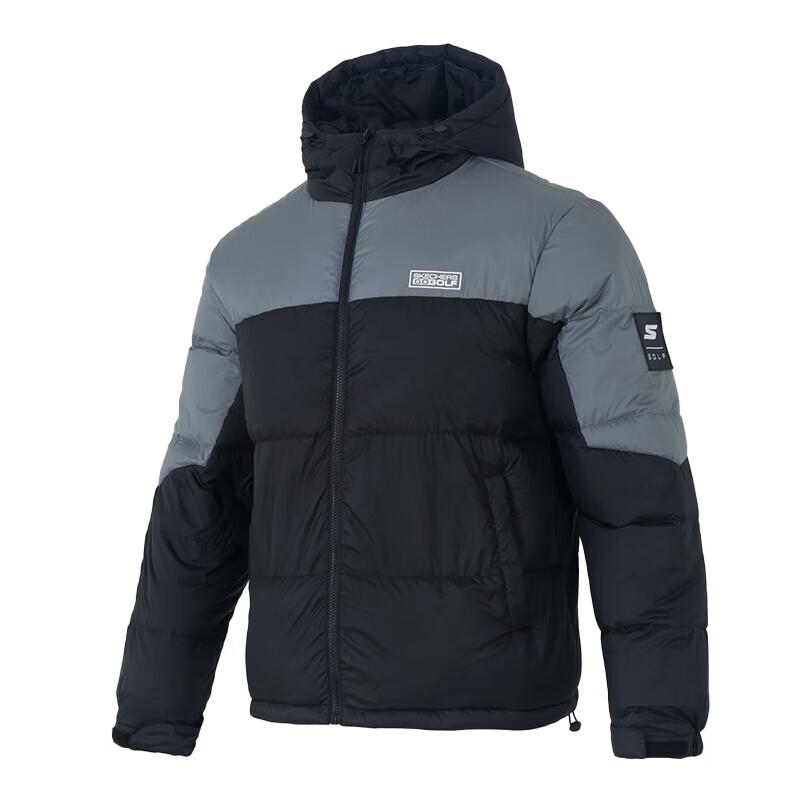 Skechers Hooded Down Jacket P425U091-01TS 3XL