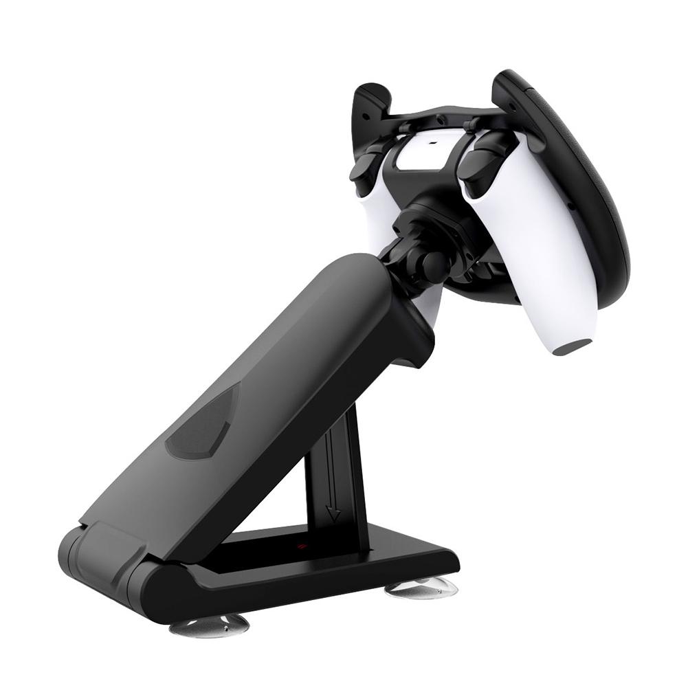 Pour volant de jeu PS5, volant multi-axes, course de volant, support de poignée de jeu avec support pour accessoires de jeu Playstation 5