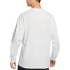 Nike T Shirts Men's White Crew Neck Moderate Straight Fit FV3487-121