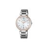 C Collection Light Powered Quartz Movement Stainless Steel Strap Watch Women's Watch EO1195-51A
