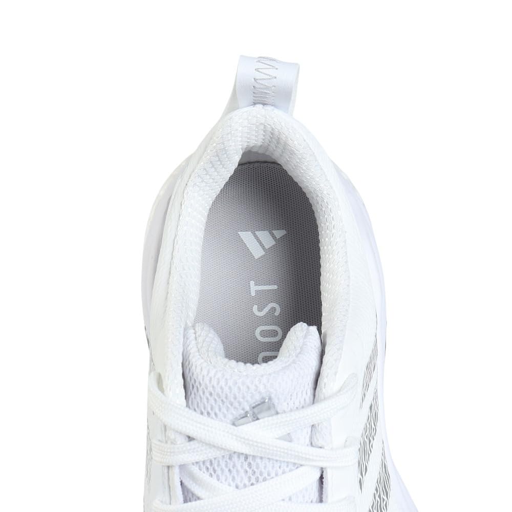 Golf Shoes Code Chaos 25 Footwear Two Cm 2E [Adidas Golf] Women's White/Silver Metallic/Gray 24.0