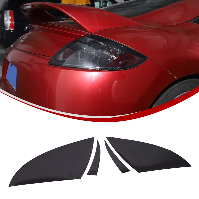 Car Front Headlamp Film Tpu Transparent Protective Film Exterior Headlight Strip Car Sticker For Mitsubishi Eclipse 2006-2011