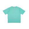 MLB SS21 Letter Print American Vintage Dopamine Shoulder Short Sleeve T-Shirt Unisex T-Shirt Green 31TSP2131-50T