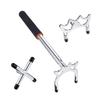 Retractable Billiards Pool Cue Stick Bridge with Removable Bridge Head Billiards Pool Cue Accessory