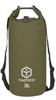Bolsa Seca Impermeável TaoTech, Bolsa Esportiva em Formato de Tambor para Atividades ao Ar Livre, Praia, Piscina, Rio, Pesca, Snowboard, Unissex (Verde Escuro, 30L)