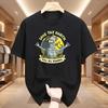 T-shirts Drôles Sauvez La Planète Tuez Tous Les Humains Impression Graphique Robot T-shirt Hommes Femmes Manches Courtes T