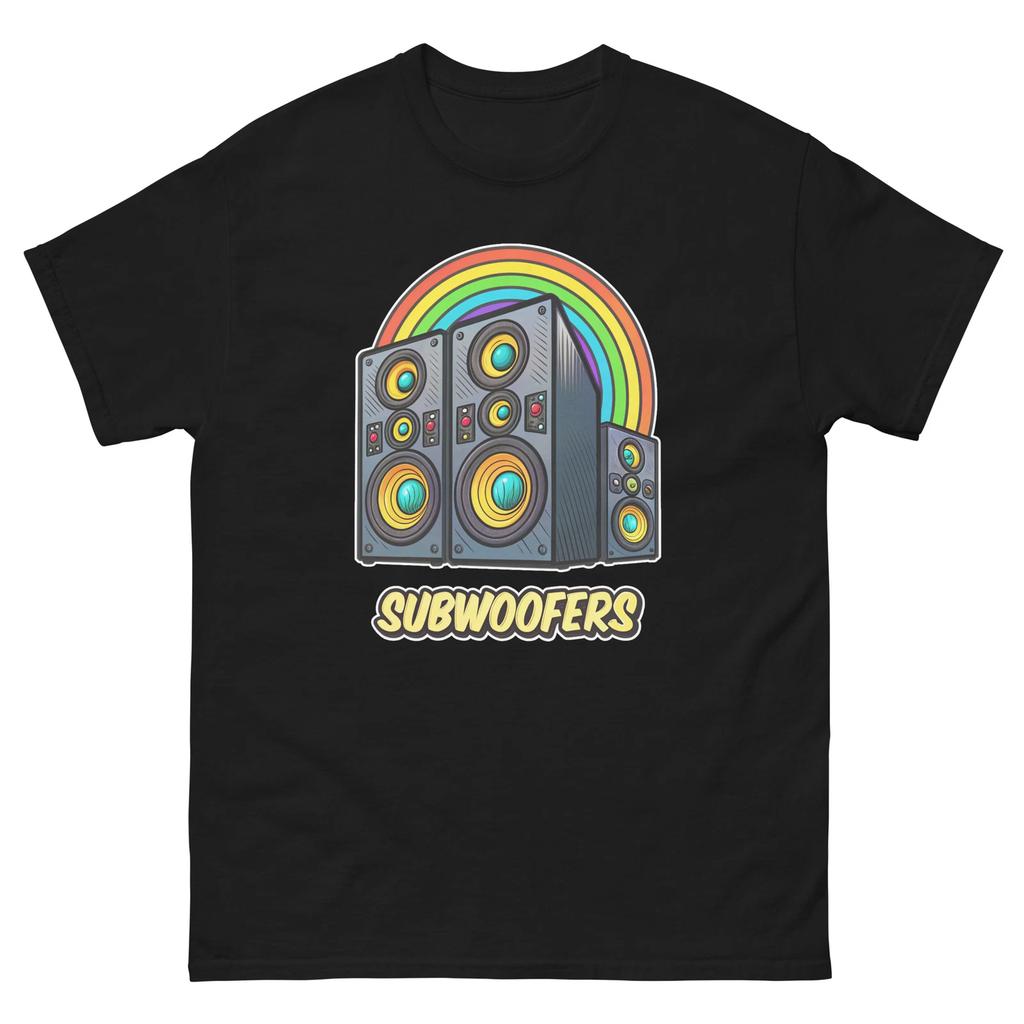 Subwoofers Boîte de Nuit Bar Vie Nocturne Fête T-Shirt