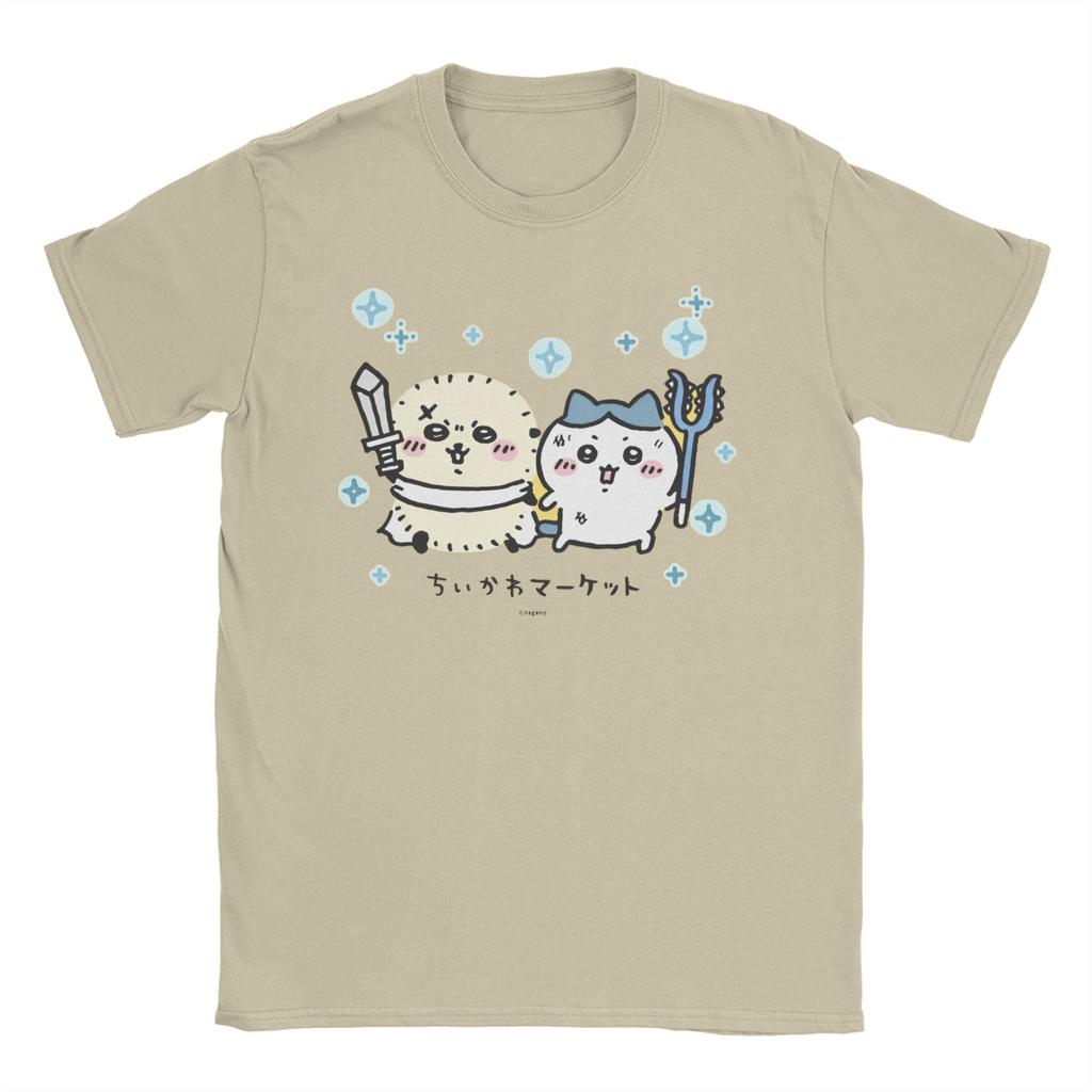 Japanese Carton Anime Men Women New Arrival Rakko Chiikawa Tee T Shirt Cotton Tshirts Birthday Gift Clothing