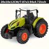 Educational Children's Toy Set - Farmer Vehicle with Claw Wood Stick Playful Farm Themed Playset for Kids