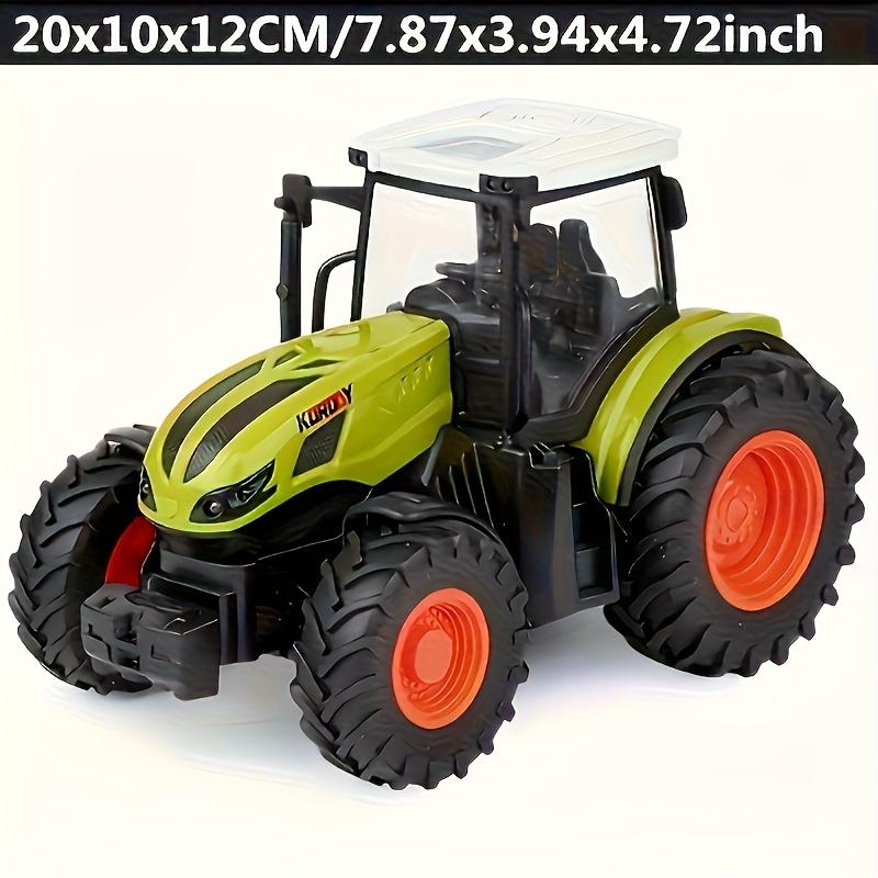 Educational Children's Toy Set - Farmer Vehicle with Claw Wood Stick Playful Farm Themed Playset for Kids