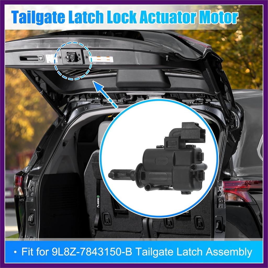 Zadní víko kufru Zámek víka kufru Aktuátor 9L8Z-7843150-B pro Ford Escape 2009-2012 pro Mazda Tribute 2008-2011 Zadní víko kufru Zámek víka kufru Aktuátor