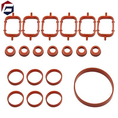 20ks Car Gumové těsnění sacího potrubí Sada na opravu těsnění pro BMW E87 E46 E90 E91 E92 E93 E39 E60 M57 11617790198