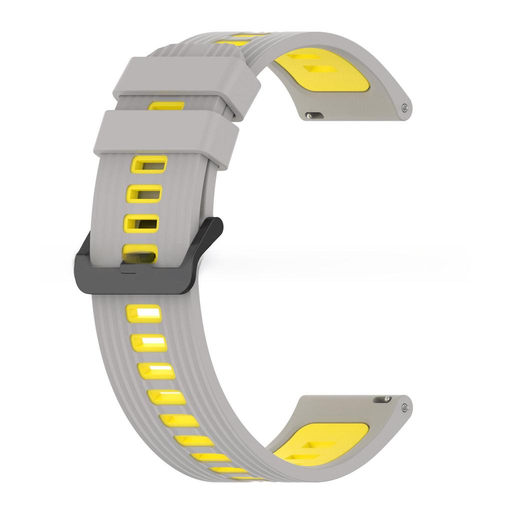 Compatible Huawei Watch GT Runner 22mm Silicone Strap - Two-Tone Replacement for GT3