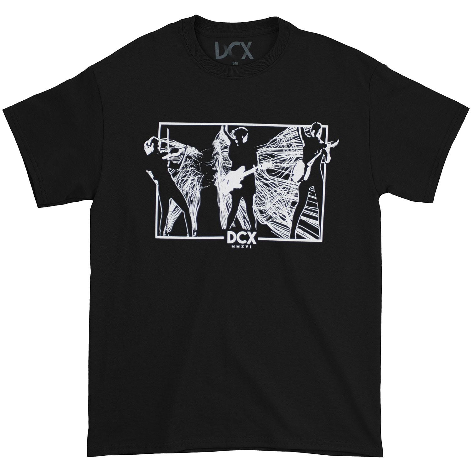 Men s Dixie Chicks DCX MMXVI T-shirt Small Black L